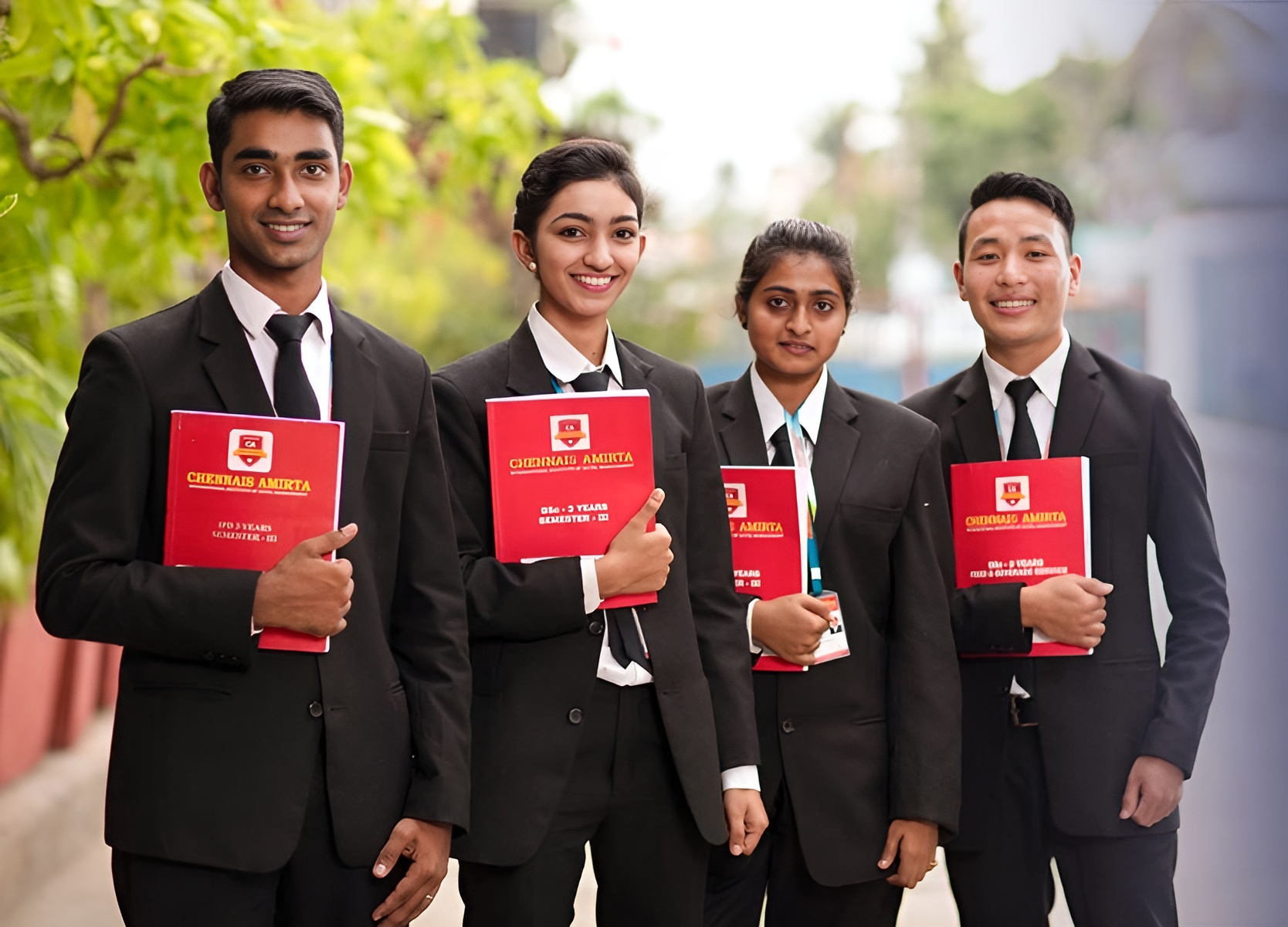 Chennais Amirta students on campus